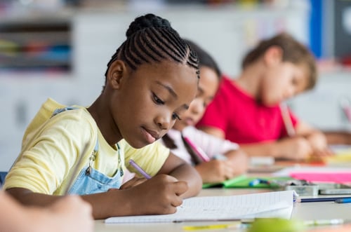Student using ability tests in gifted and talented identification programs