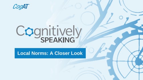 Cognitively Speaking: A Closer Look at Local Norms