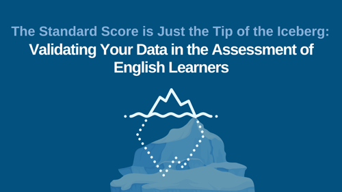 Validating Your Data in the Assessment of English Learners
