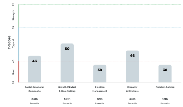 DESSA T-Score Report