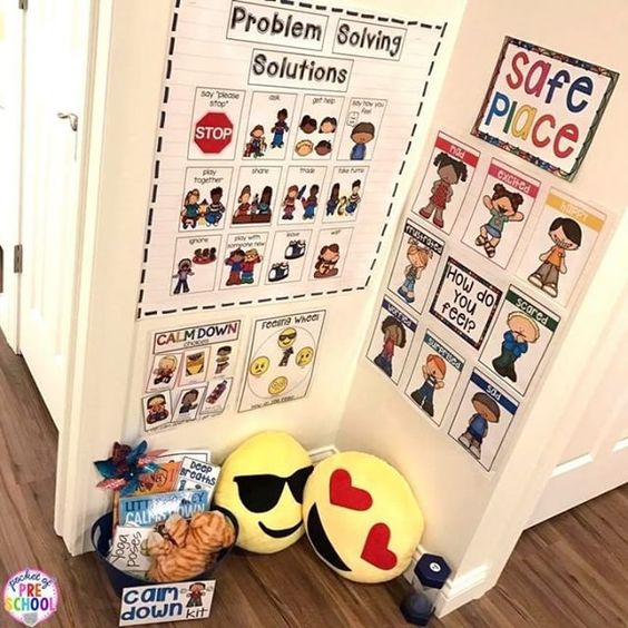 Calm-corner - how to create a calm classroom environment